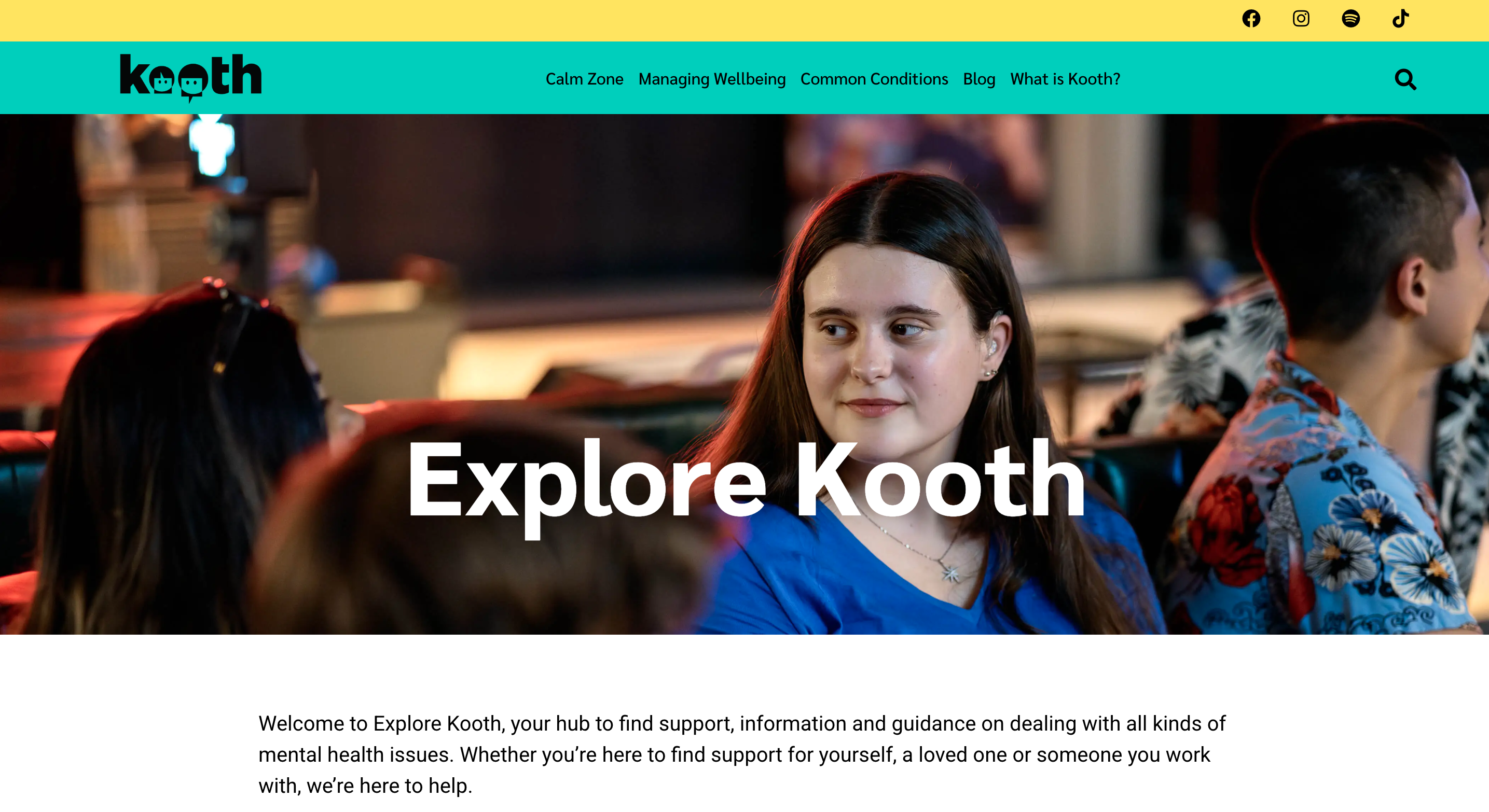 Explore Kooth screenshot